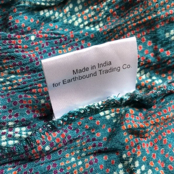 Earthbound Boho Geometric Maxi Dress - Picture 13 of 13